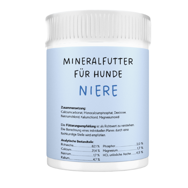 Mineralfutter für Hunde "Niere"